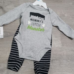 Carter's Halloween outfit mommy's little monster